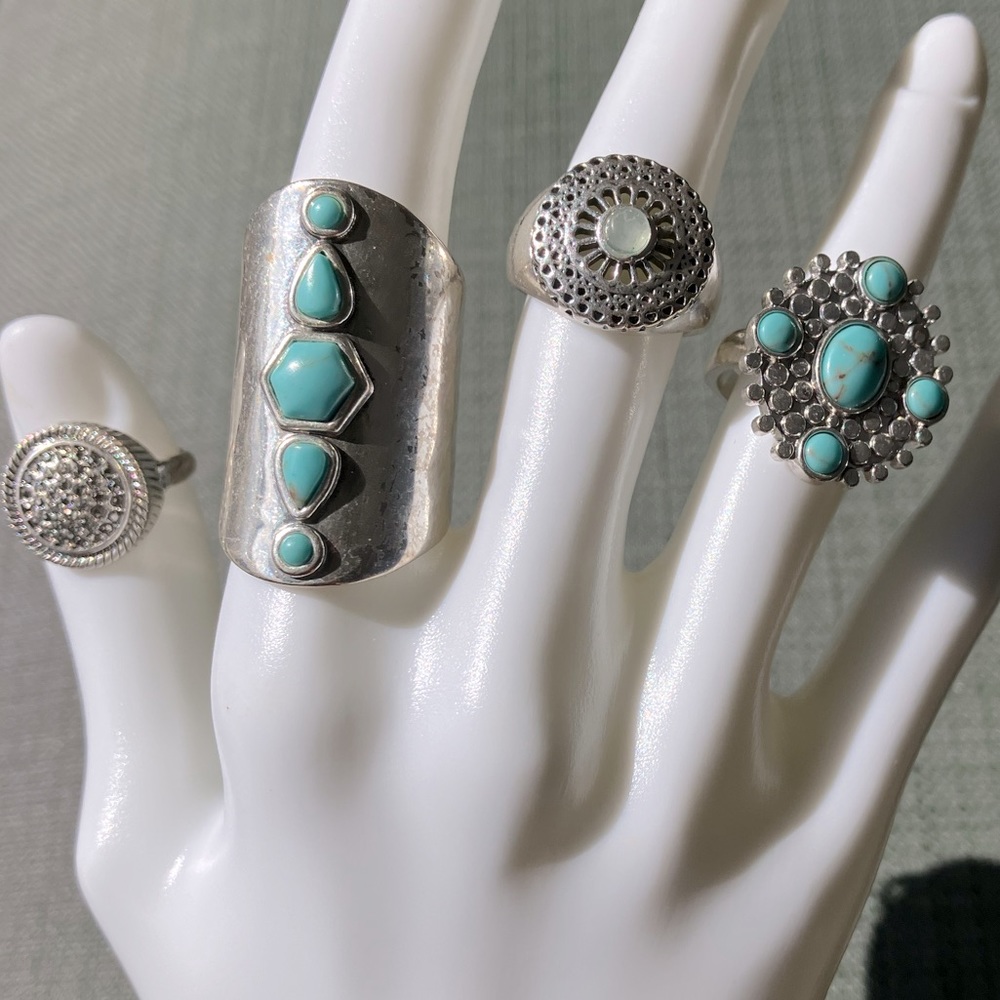 Set of 4 Rings Lucky Brand